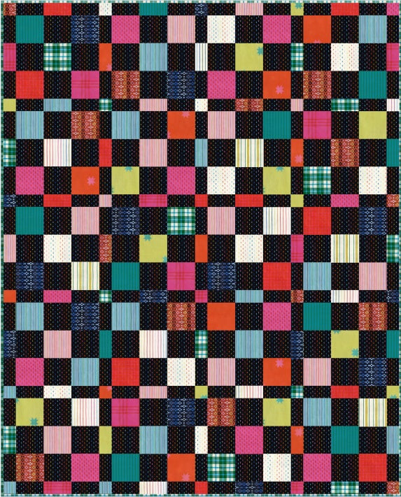 Tile Sequence Quilt Pattern by Copper Kettle Quilt Co