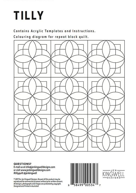 Tilly Tempter Templates by Jen Kingwell Designs