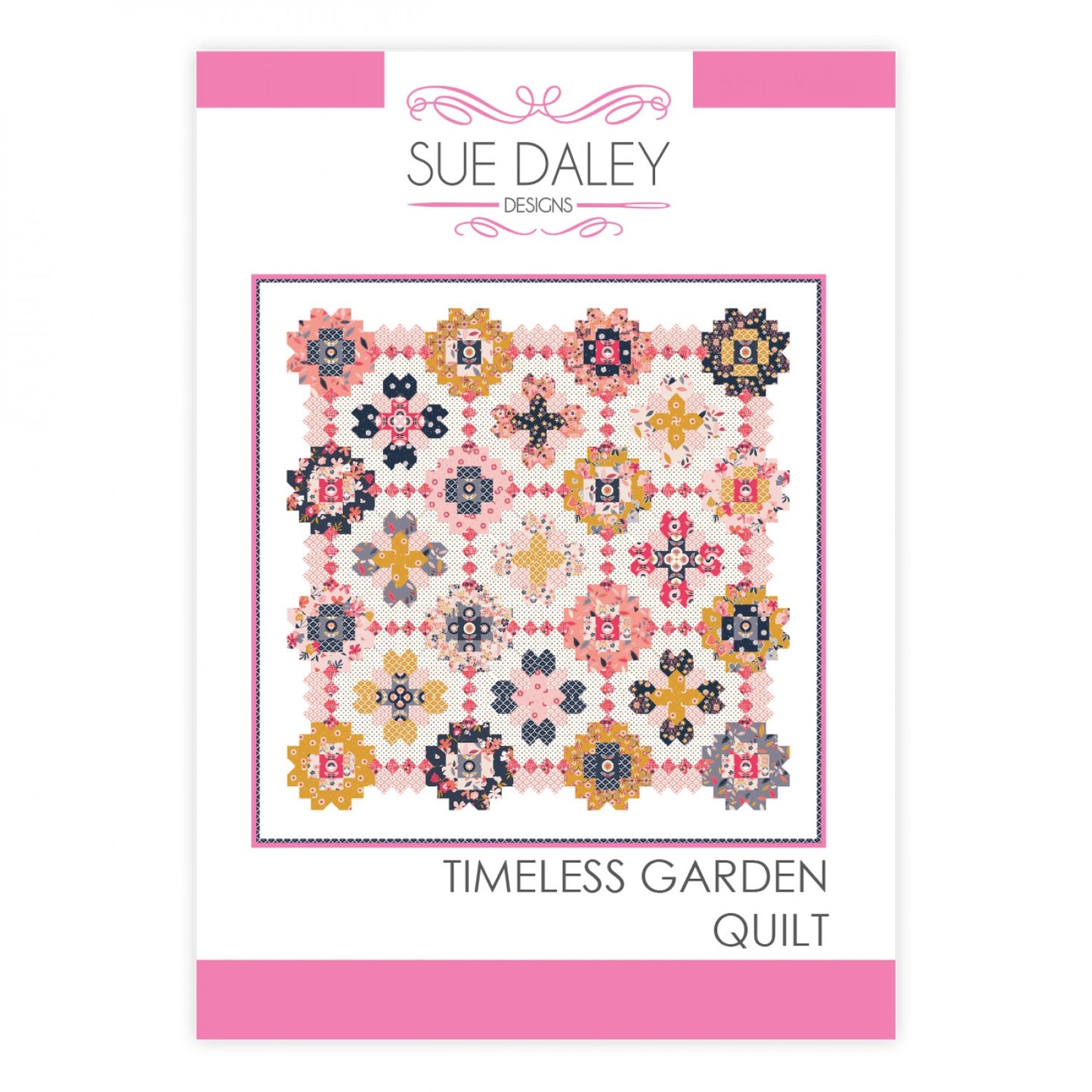 Timeless Garden Quilt Pattern by Sue Daley