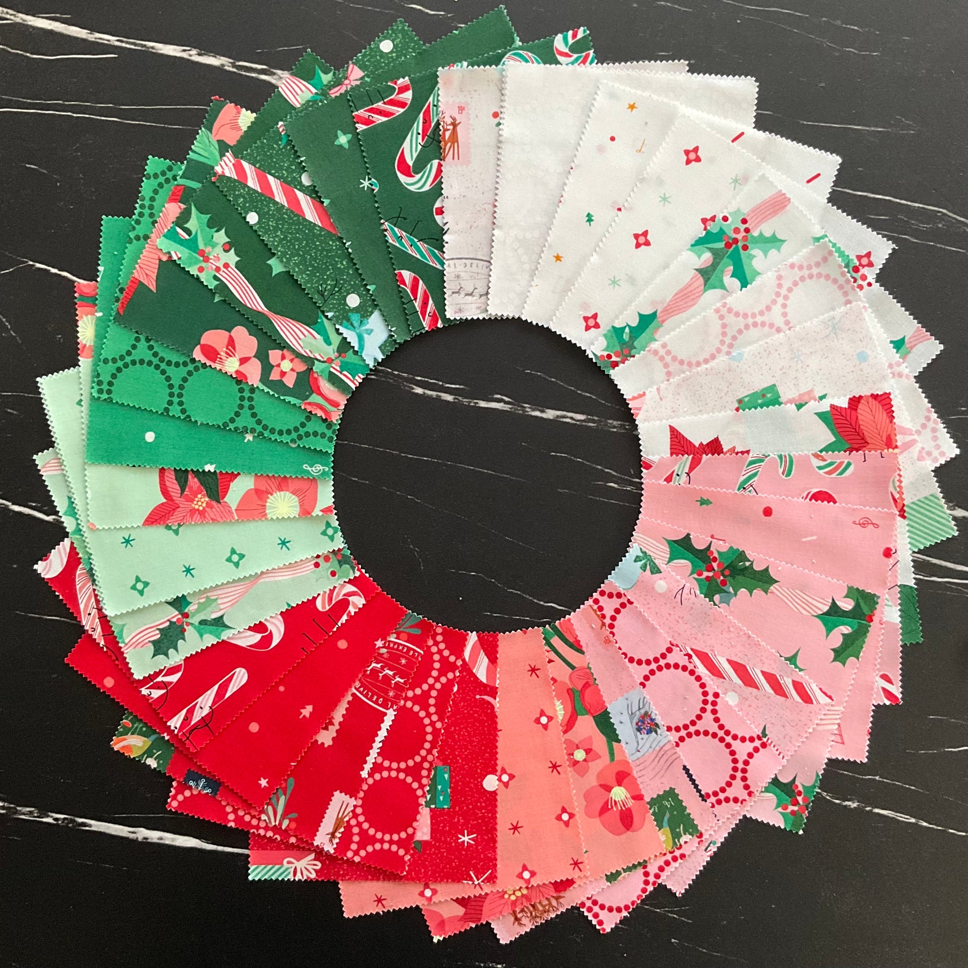 Tiny Christmas by Lizzy House : Charm Pack