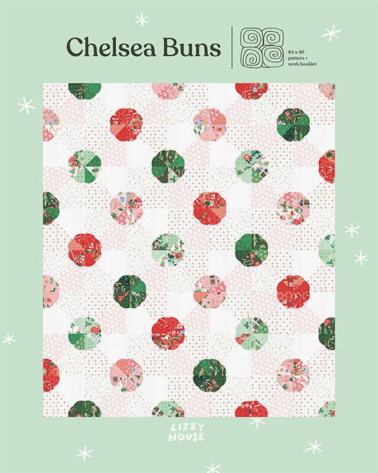 Tiny Christmas by Lizzy House - Chelsea Buns Quilt Pattern by Lizzy House LH 0014