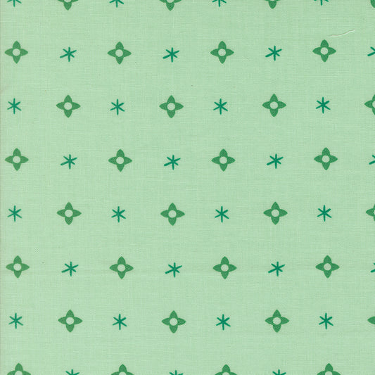 Tiny Christmas by Lizzy House - Christmas Star Blenders Mint 37135 16