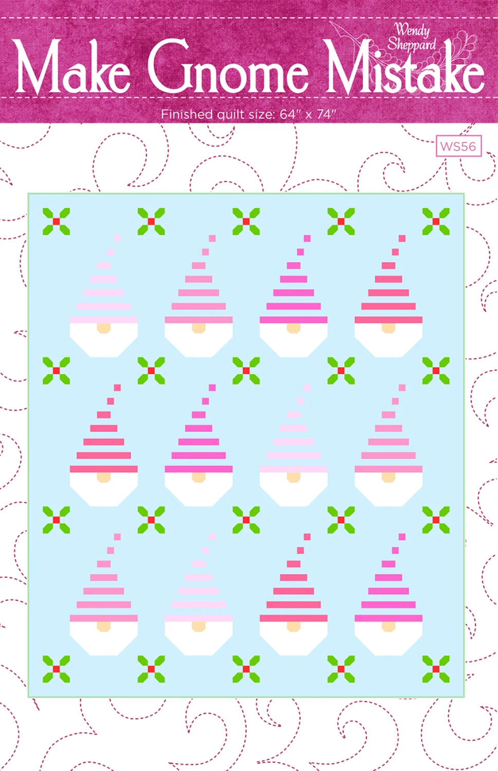 Tiny Christmas by Lizzy House - Make Gnome Mistake Quilt Kit