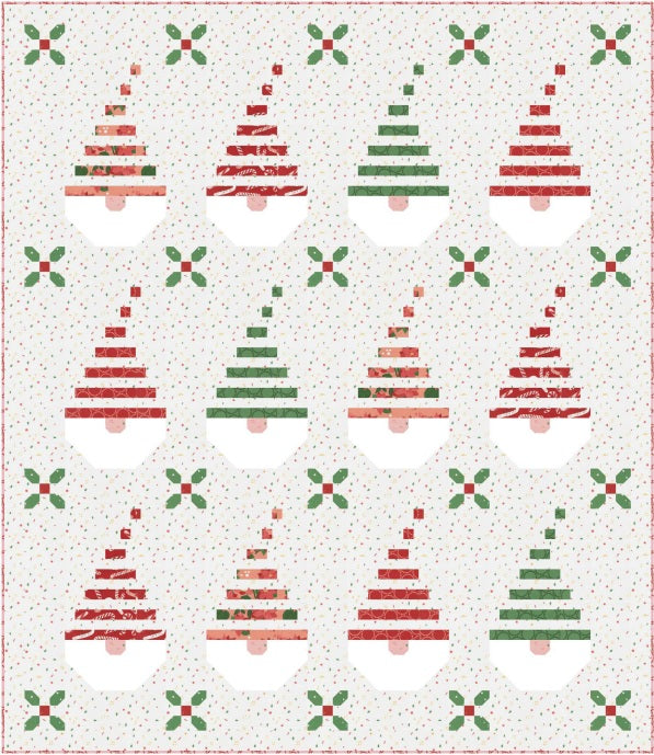Tiny Christmas by Lizzy House - Make Gnome Mistake Quilt Kit