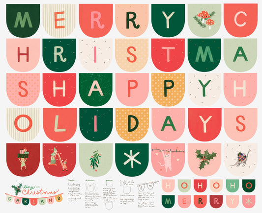 Tiny Christmas by Lizzy House - Panel Snow 37138 11