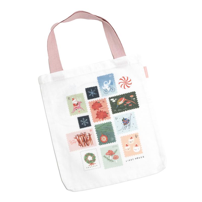 Tiny Christmas by Lizzy House - Tote Bag