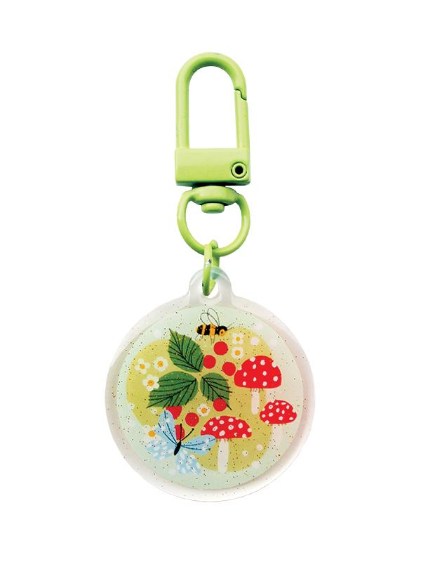 Tiny Christmas by Lizzy House - Zipper Gltr Charm Tiny Meadow