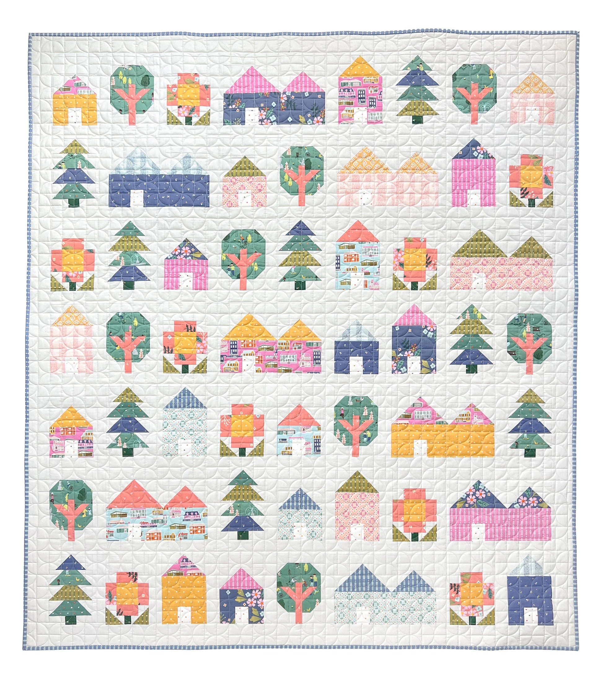 Tiny Town Quilt Pattern by Pen + Paper Patterns