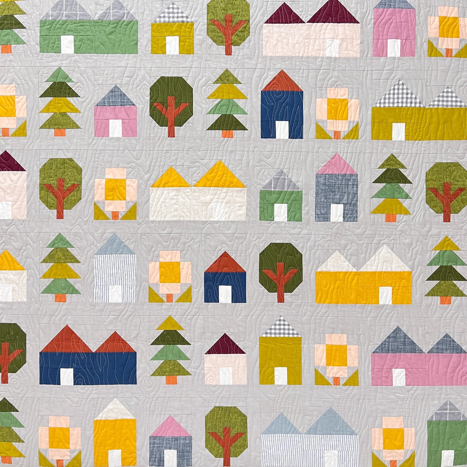 Tiny Town Quilt Pattern by Pen + Paper Patterns