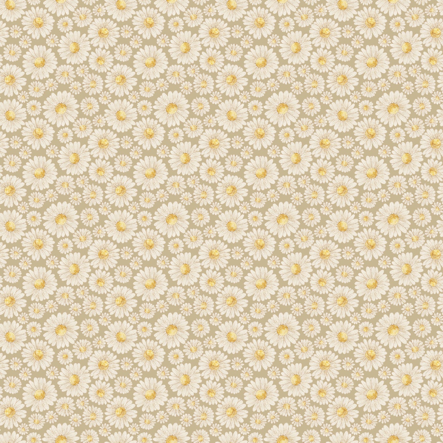Tiny Waddles by Jessica Yon Lo : Daisies Green 91182-72