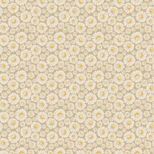 Tiny Waddles by Jessica Yon Lo : Daisies Green 91182-72