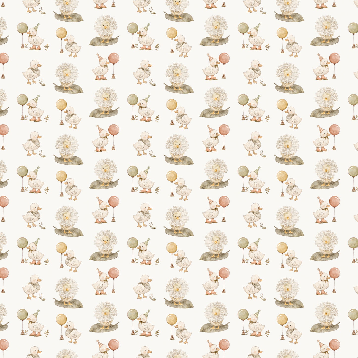 Tiny Waddles by Jessica Yon Lo : Ducks Cream 91180-11 (Estimated Arrival January 2026)
