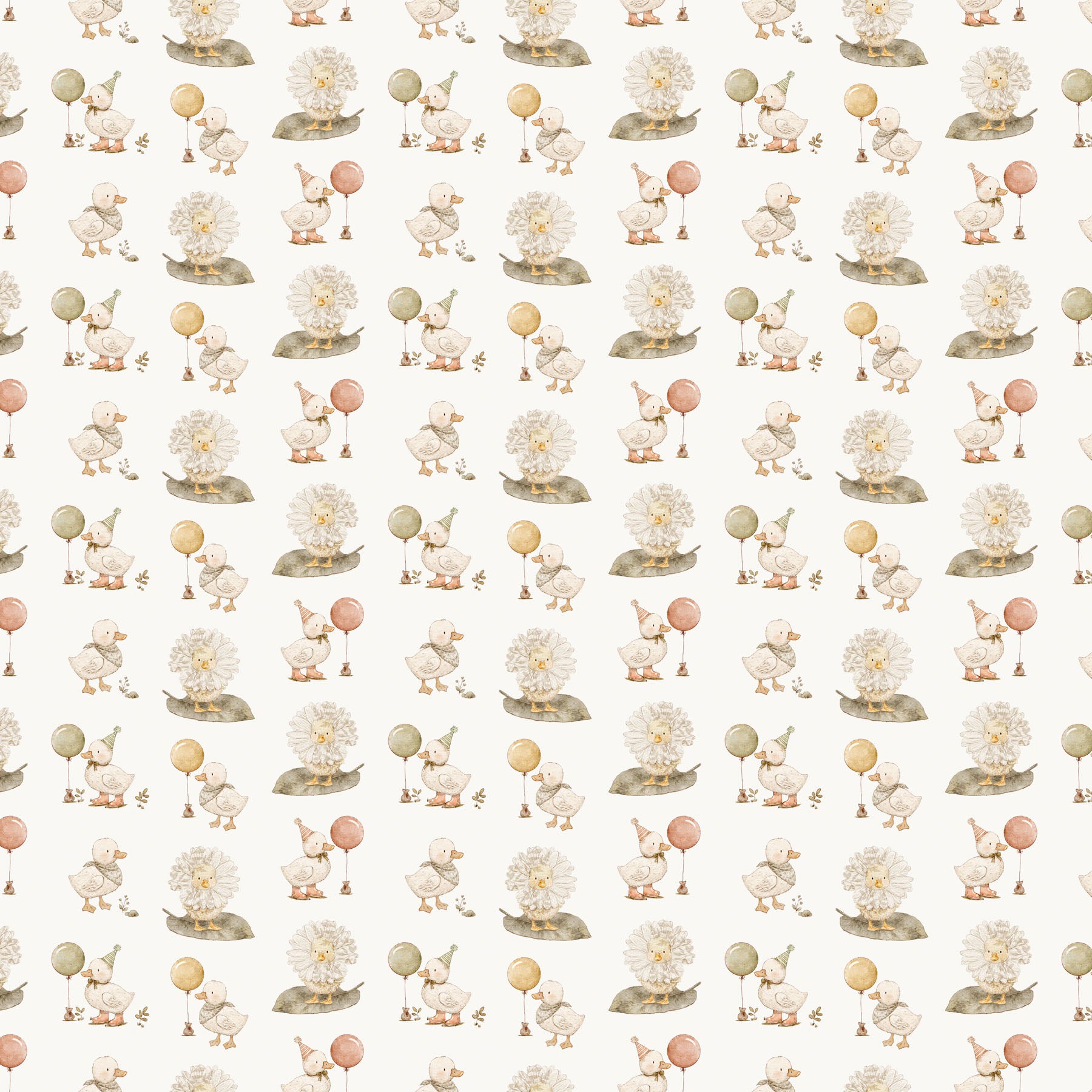 Tiny Waddles by Jessica Yon Lo : Ducks Cream 91180-11 (Estimated Arrival January 2026)