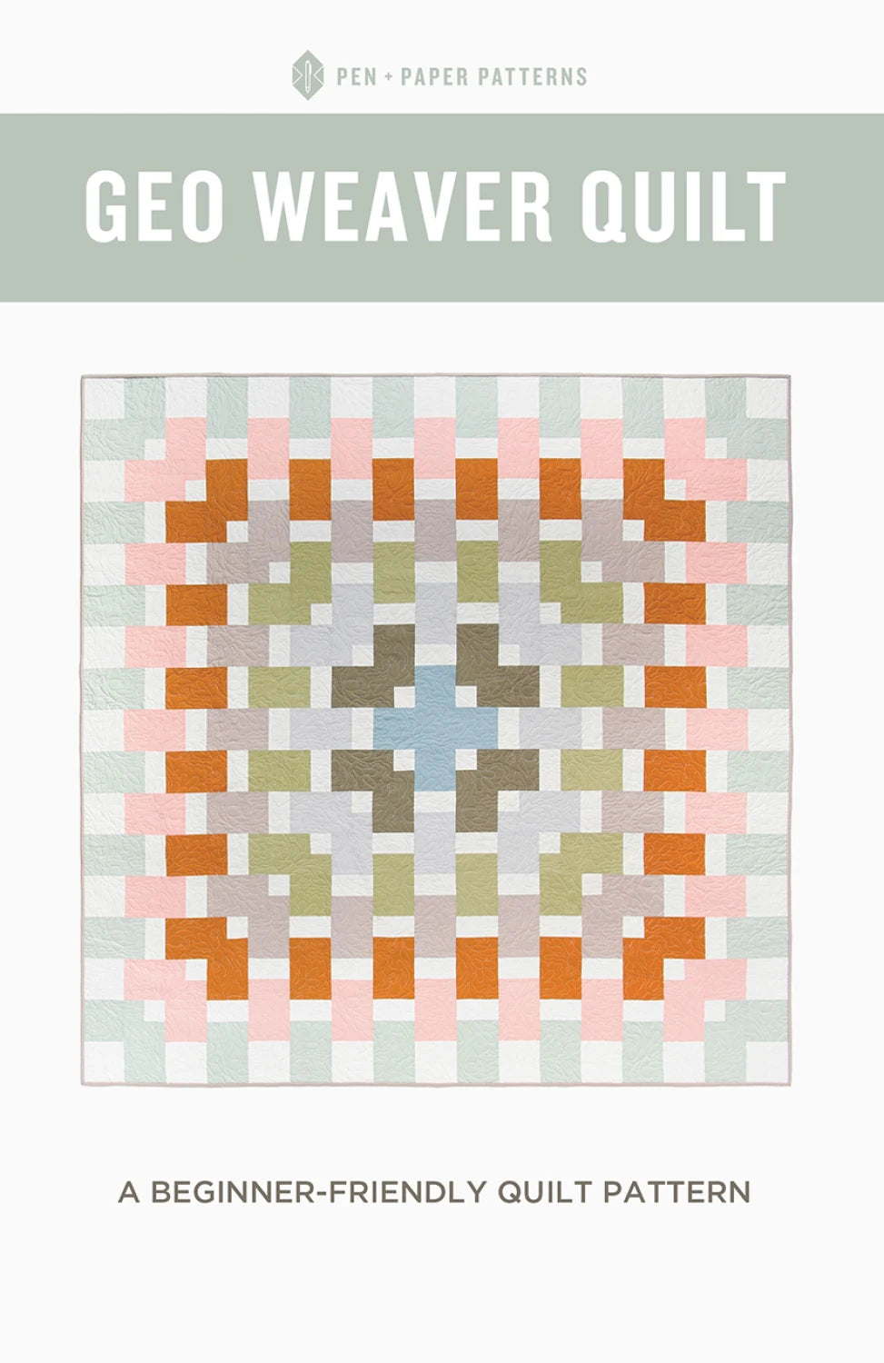 Tiny Waddles by Jessica Yon Lo : Geo Weaver Quilt Kit