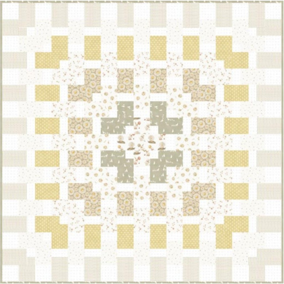 Tiny Waddles by Jessica Yon Lo : Geo Weaver Quilt Kit (Estimated Arrival January 2026)