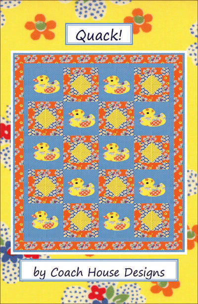 Tiny Waddles by Jessica Yon Lo : Quack Quilt Kit (Estimated Arrival January 2026)