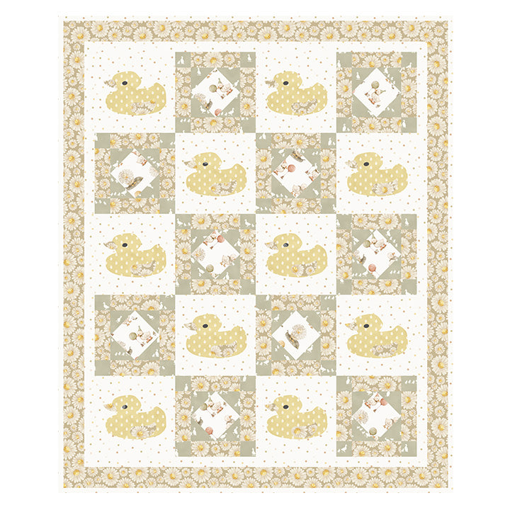 Tiny Waddles by Jessica Yon Lo : Quack Quilt Kit