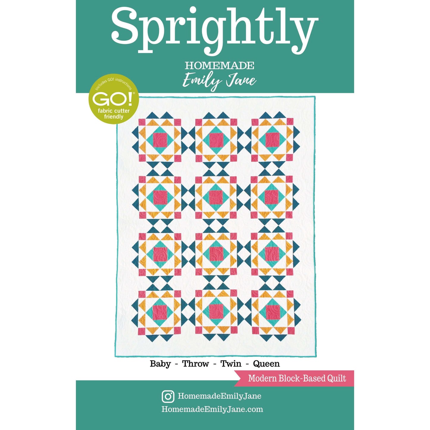 Tiny Waddles by Jessica Yon Lo : Sprightly Quilt Kit (Estimated Arrival January 2026)