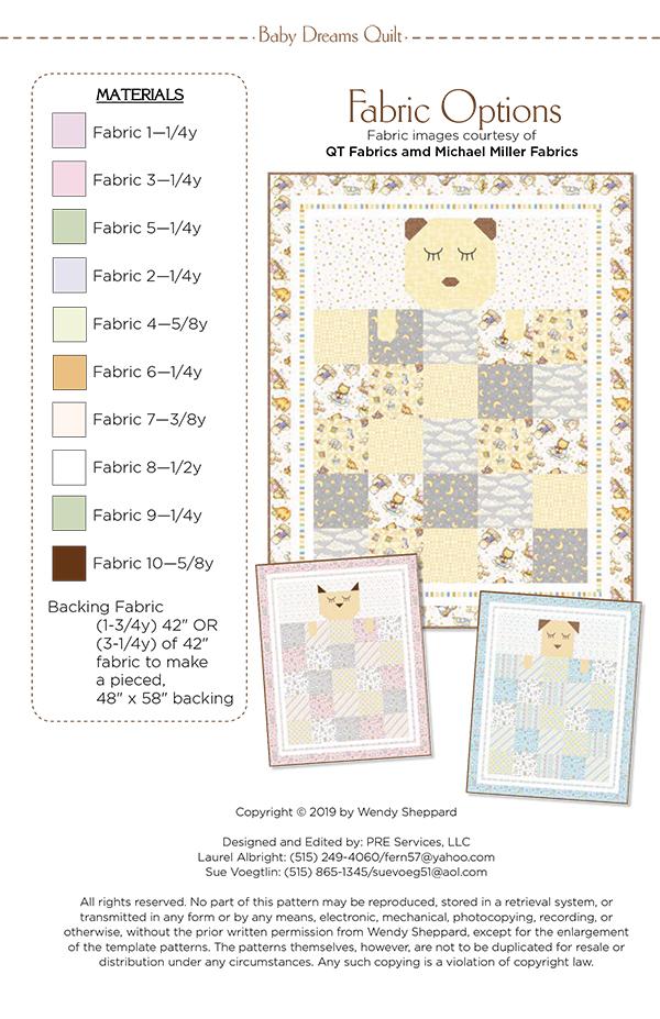 To The Moon And Back by Paper + Cloth : Baby Dreams Quilt Kit