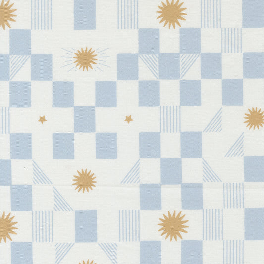 To The Moon And Back by Paper + Cloth : Stars and Blocks Sky 25901 24