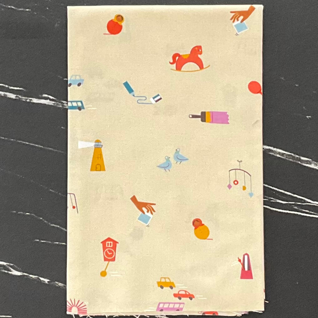 To and Fro by Rashida Coleman Hale : Here There Parchment RS1067 11