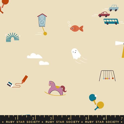 To and Fro by Rashida Coleman Hale : Here There Parchment RS1067 11