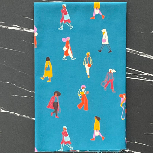 To and Fro by Rashida Coleman Hale : Im Busy Teal RS1065 12