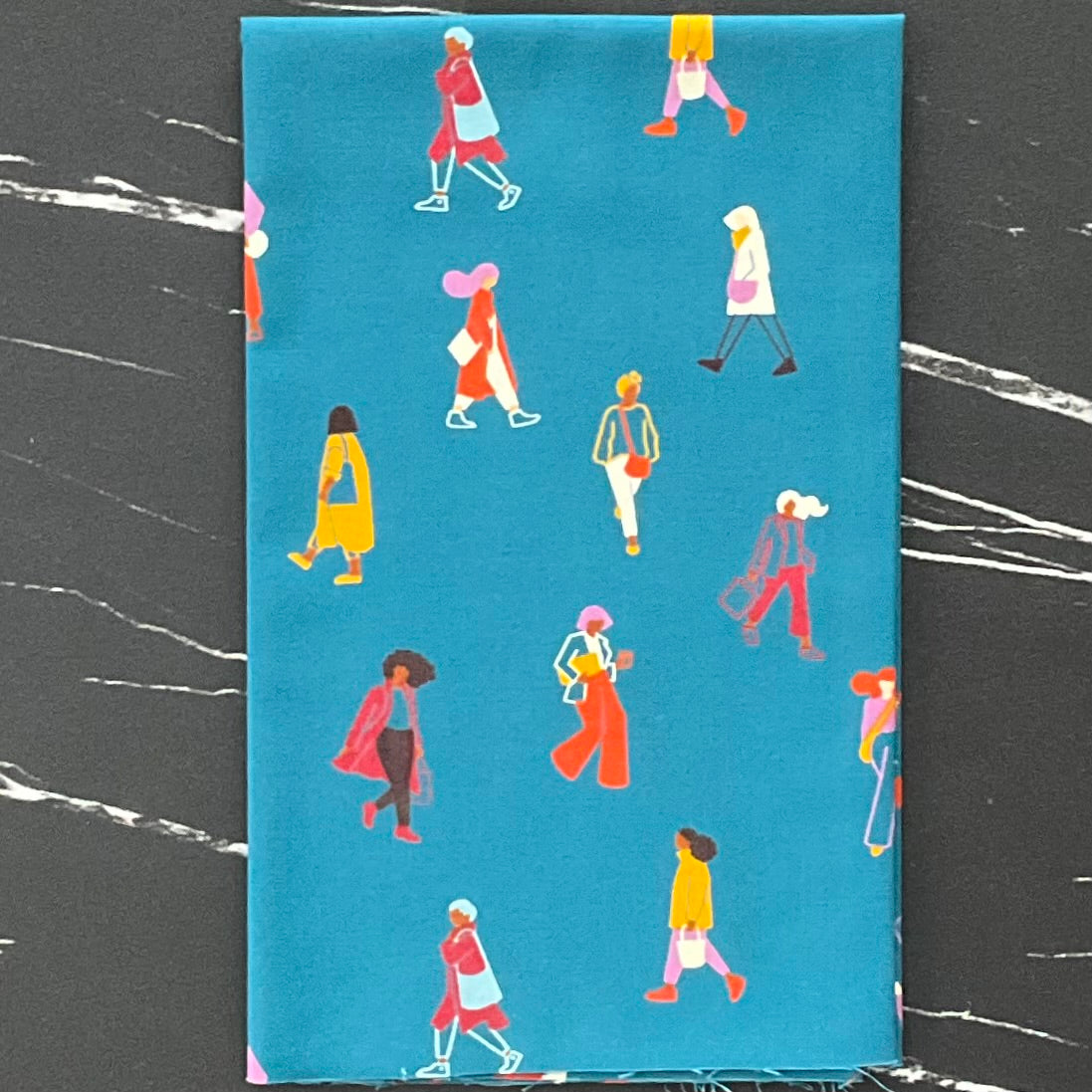 To and Fro by Rashida Coleman Hale : Im Busy Teal RS1065 12