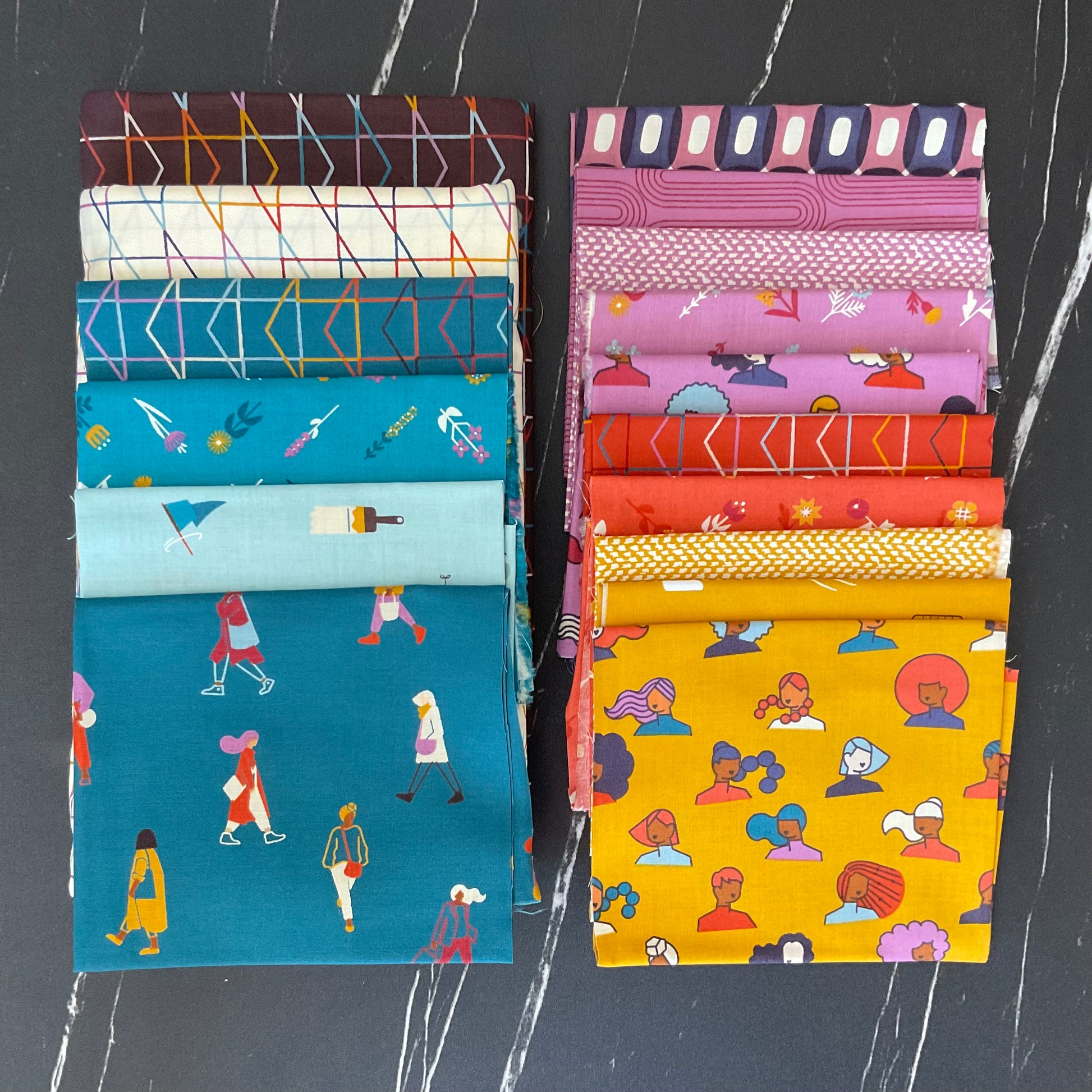 To and Fro by Rashida Coleman Hale - The Ivy Quilt Kit - 1 Left!