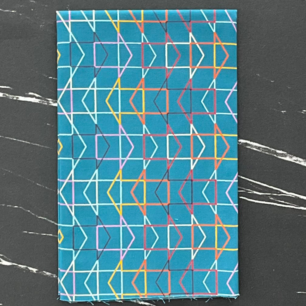 To and Fro by Rashida Coleman Hale : Which Way Teal RS1066 14