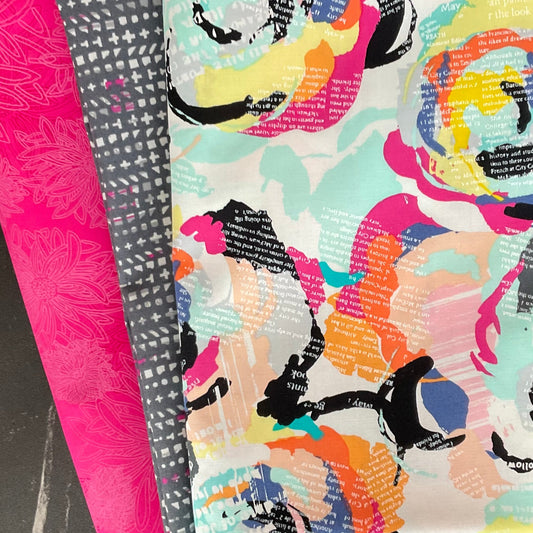 Too Groovy - Curated Whole Cloth Quilt Kit Bundle by Art Gallery Fabrics #1