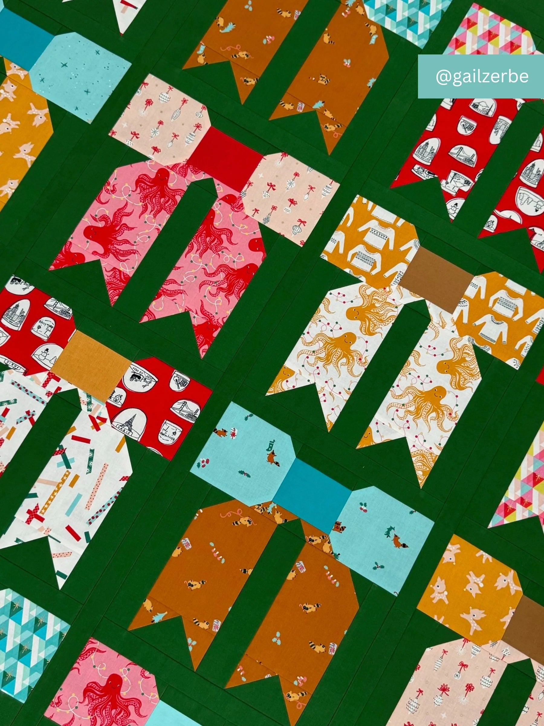 Top Knot Quilt Pattern Quilt Pattern by Pen + Paper Patterns