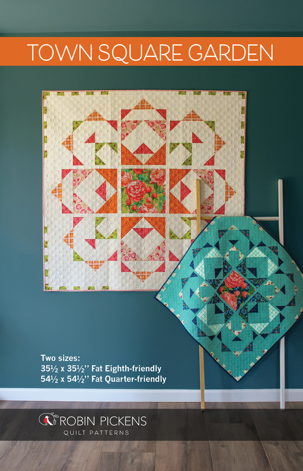 Town Square Garden Quilt Pattern by Robin Pickens