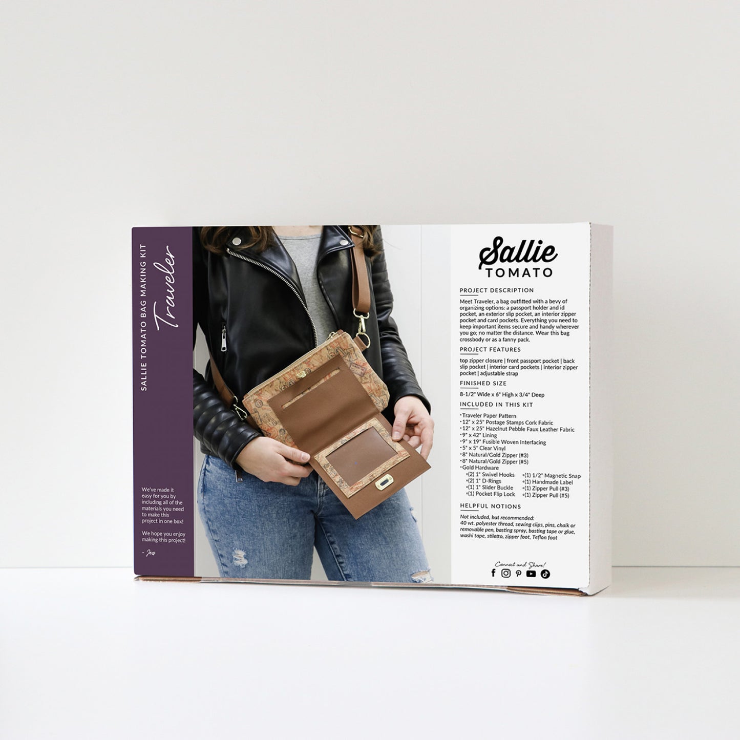 Traveler Cross Body/Waist Bag Kit - Multiple Colors - Special Order