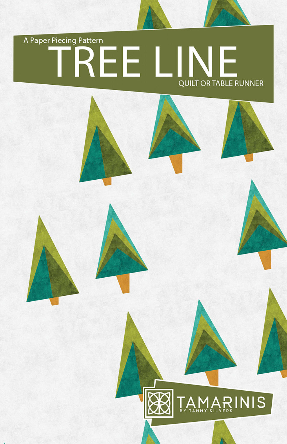 Tree Line Quilt Pattern by Tamarinis
