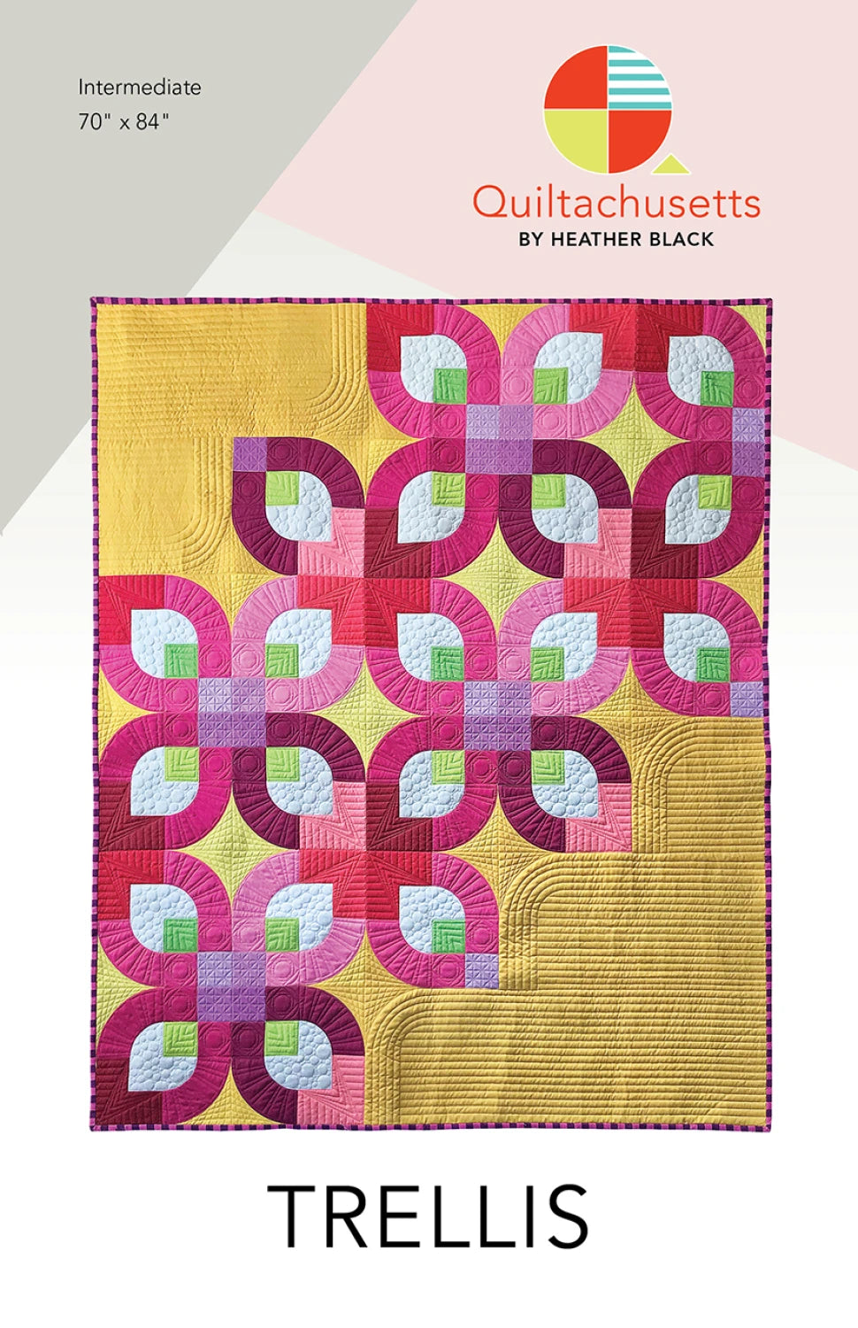 Trellis Quilt Pattern by Quiltachusetts