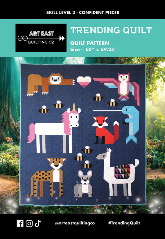 Trending Quilt Pattern by Art East Quilting Co