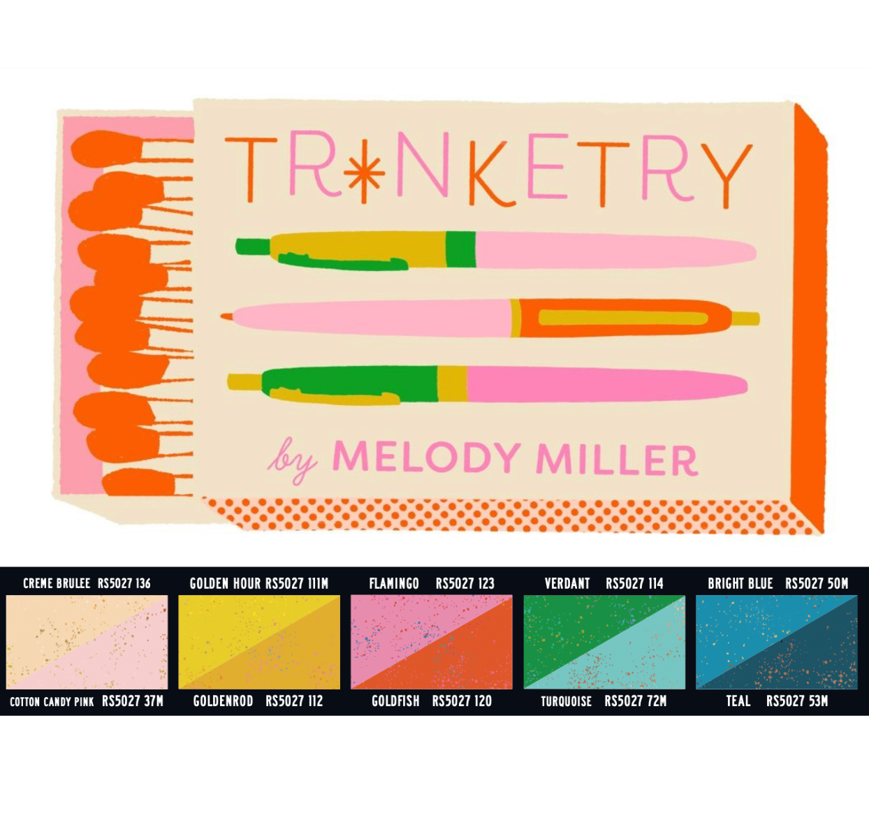 Trinketry by Melody Miller : Coodinating Fabric Bundles