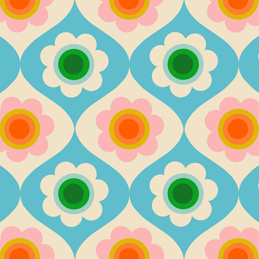 Trinketry by Melody Miller : Trinketry Floral Turquoise RS0114 18