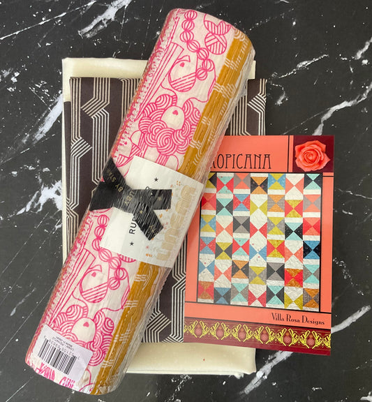 Tropicana Quilt Kit featuring Linear by Rashida Coleman Hale