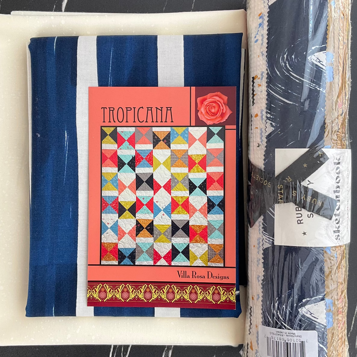 Tropicana Quilt Kit featuring Sketchbook by Alexia Marcelle Abegg