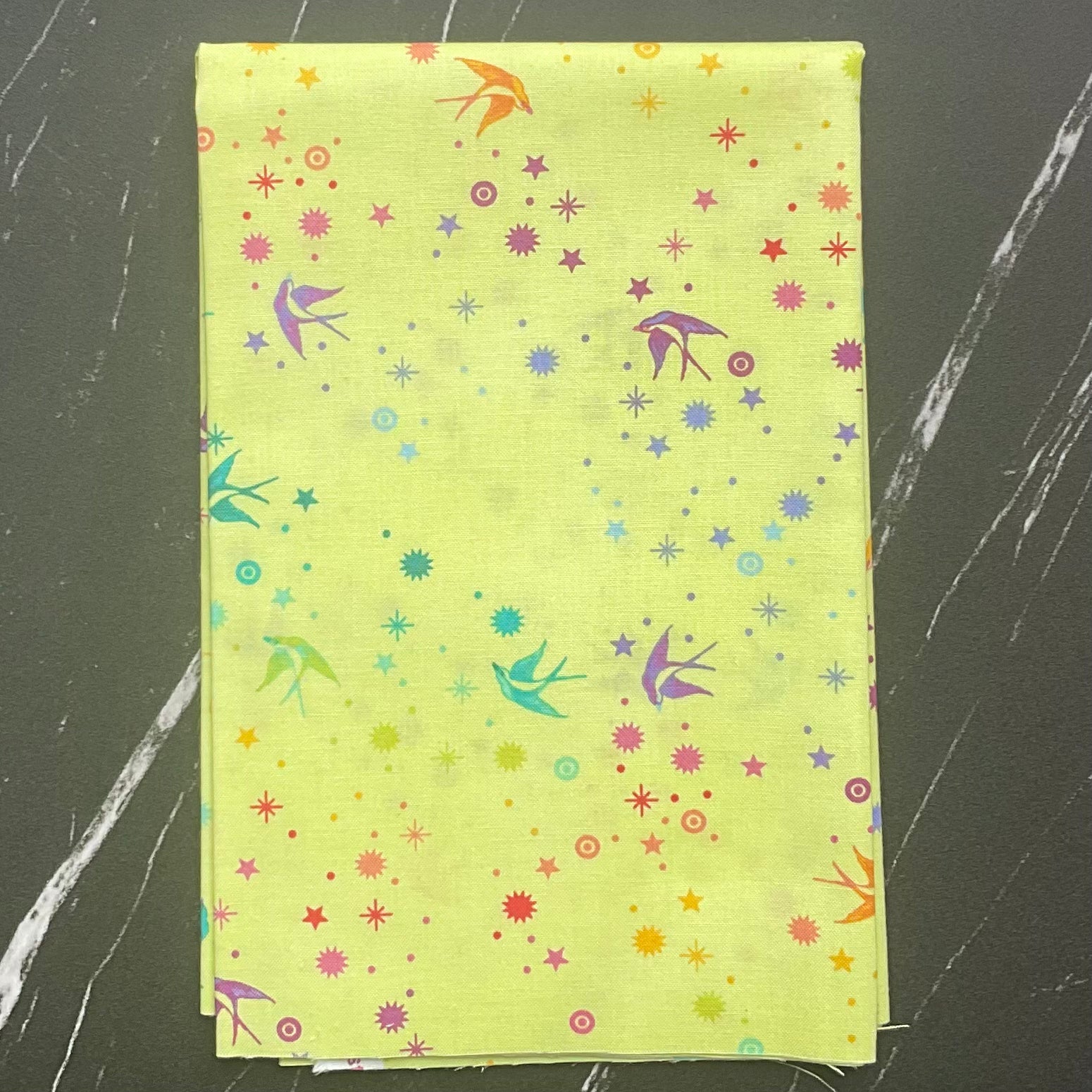True Colors by Tula Pink - Fairy Dust Lime - Fairy Dust