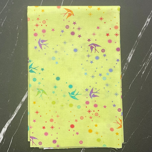 True Colors by Tula Pink - Fairy Dust Lime - Fairy Dust