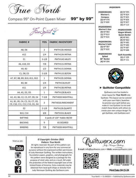 True North # JNQ00286P6 - Special Order