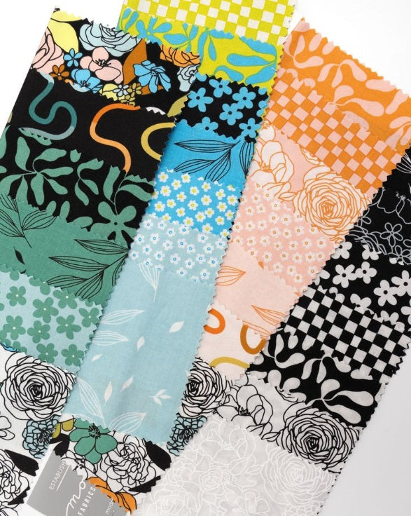 True to Hue by Alli K Design : Chromatic Muse Panel Black As Night 11567 12