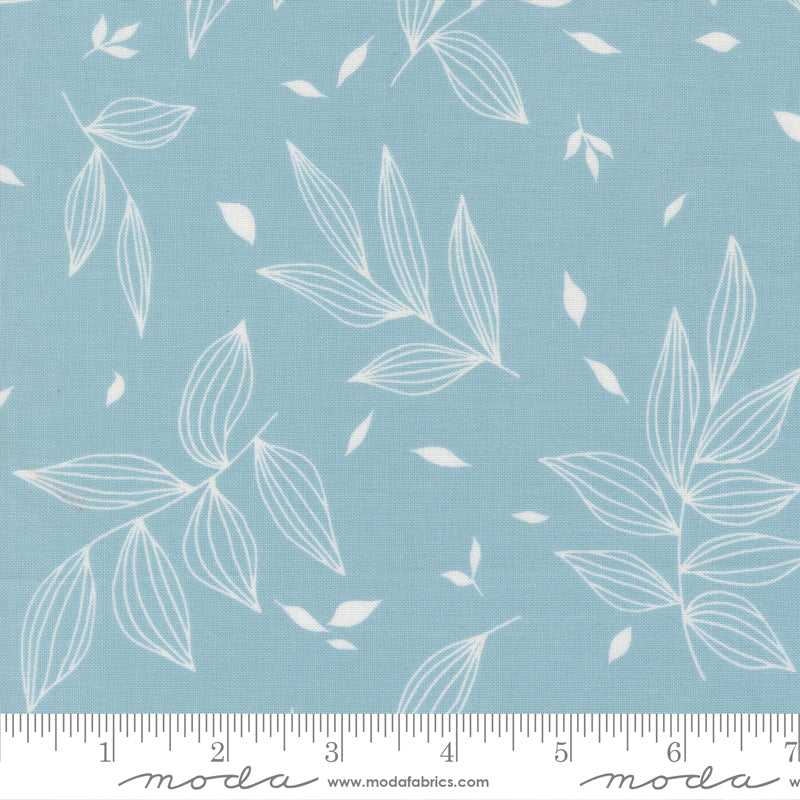 True to Hue by Alli K Design : Falling Leaves Dusty Sky 11561 15