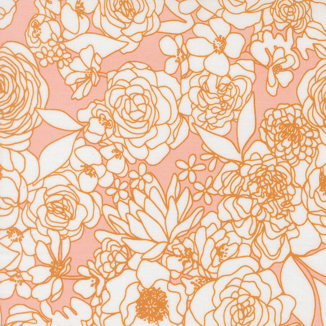 True to Hue by Alli K Design : Hidden Facet Florals Blush 11560 28