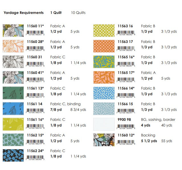 True to Hue by Alli K Design : Poppy Quilt Kit