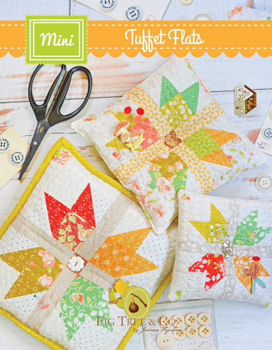 Tuffet Flats Quilt Pattern by Fig Tree & Co.