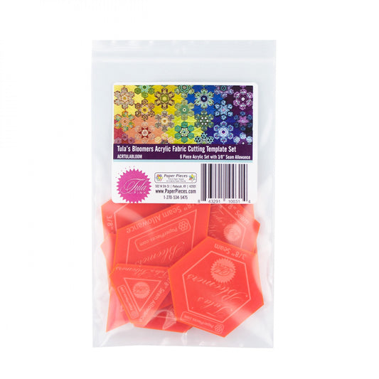 Tulas Bloomers Acrylic Template Set # ACRTULABLOOM - Special Order